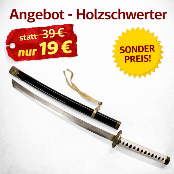 Holz Schwerter Angebot